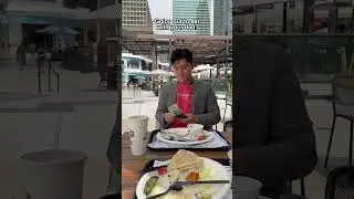 Eating out with your dad be like