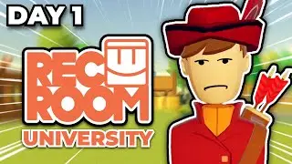 Rec Room University Day 1! | Orientation and Classes