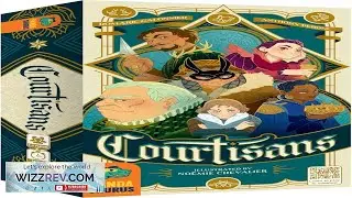 Pandasaurus Games Courtisans Card Game Navigate Intrigue and Influence at