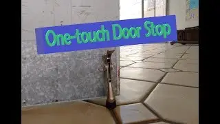 One-touch Door Stop Semi-Automatic