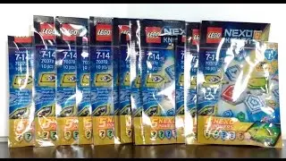 Lego Set Review: Nexo Knights 12 Nexo power Blind Bags Opening Wave 1