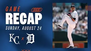 Tigers vs Royals Highlights | 8/24/25