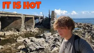 EXPLORING WAVERLY BEACH THEME PARK RUINS (IT'S HOT OUT)