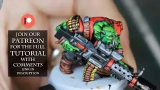 Video tutorial: Ork skin in the Comic book style  - Full 30-minute tutorial on Patreon