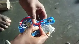 How to make Mini DC motor fan