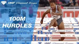 Kendra Harrison wins the 100m hurdles in Stockholm - IAAF Diamond League 2019