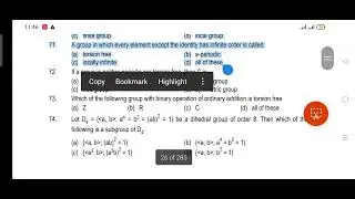 Dihedral group of order 8 mcqs important