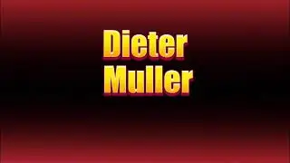 How to pronounce Dieter Muller?(SORT OF CORRRECTLY...)