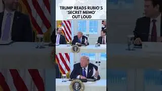 Трамп зачитал вслух &laquo;секретную записку&raquo; Марко Рубио на встрече с энергетическими гигантами | N18G