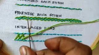 Interlaced Band Stitch