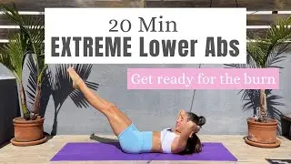 20 Min EXTREME Lower Abs Workout 🔥 (No Planks, No Equipment)