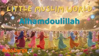 Alhamdoulillah 🎶 | Chanson musulmane pour enfants avec paroles | Animation style Disney