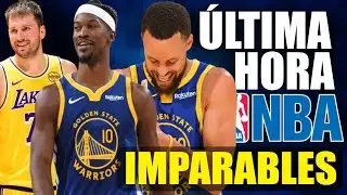 Warriors DOMINAN a Lakers 🚨💣 Butler INCRE&Iacute;BLE 🔥 Steph 💥 Kuminga 🤯 Luka MUY SOLO 🤔 ULTIMA HORA NBA