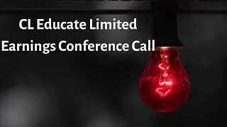 CL Educate Limited Earnings Concall for Q1FY22