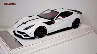 Super Veloce Racing Creative Bespoke Ferrari F12 Berlinetta Matt Pearl White By D&G Davis & Giovanni