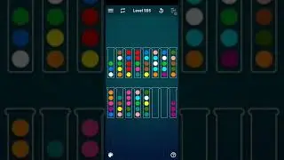 Ball Sort Puzzle Level 555, add an extra tube