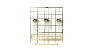 Crate Paper Craft and Office Grid Storage Unit