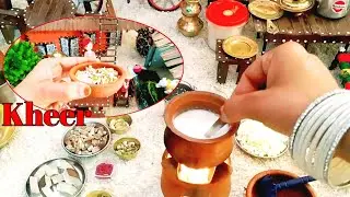Kheer recipe, How to make kheer, Kheer kaise banaye, Mini kheer,Tiny food,Tiny Foodkey Cooking.