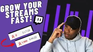 How to grow FAST on Twitch [2021/2022] .. (How I went from 93 to 4.5K followers!)