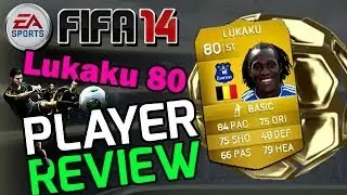 Fifa 14 Ultimate Team 80 Lukaku Winter Upgrade Player Review! WHAT A BEAST!