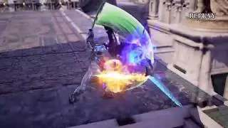 Soul Calibur VI Creation Battles - Kratos vs. Genji