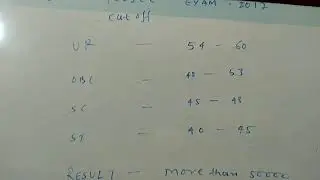 Bihar police exam cut off 2017