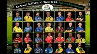 Pakistan Super League 2023 Draft - 100 % Confirmed Players Platinum & Diamond Category