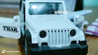Thar | The Scale Car Sport  Ad| Exvenger Films 2025 #mahindra #thar 
