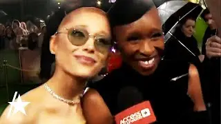 Ариана Гранде и Синтия Эриво рассказывают, какие «злые» сцены были импровизацией