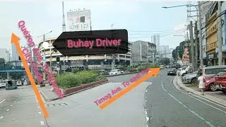 Quezon Ave. /timog Ave. east Ave QC. travel with Co worker #