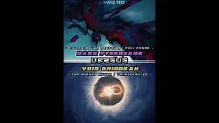 Dark pterosaur vs void ghidorah #short #godzillatheplaneteater #dinosaurking