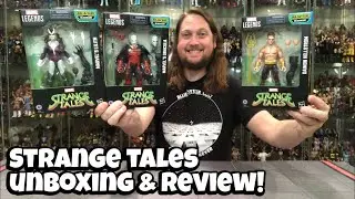 Dracula, Lilith & Daimon Hellstrom Strange Tales Marvel Legends Unboxing & Review!