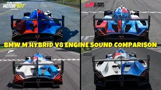 BMW M Hybrid V8 &ndash; ULTIMATE Sound Comparison! | Forza 8 vs LMU vs PMR vs AMS2 vs Motorfest 🔊🔥