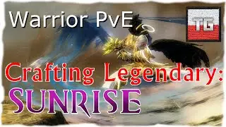 Guild Wars 2 - Crafting Legendary Greatsword Sunrise!