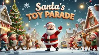 Santa&rsquo;s Toy Parade 🎅🎁 | Fun Kids Christmas Song | Toys, Elves & Holiday Parade | KidsLearn Rhymes