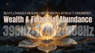 Root Chakra Healing Meditation | Attract Unlimited Wealth & Financial Abundance | 396Hz+174Hz+888Hz