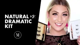 Natural Kit vs Dramatic Kit Unboxing/Try On | MoxieLash