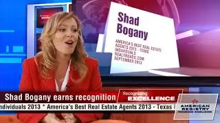 Shad Bogany  Recognized for Excellence