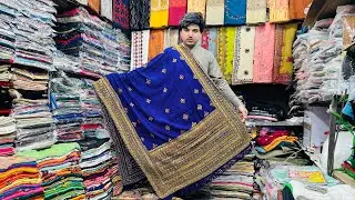 Hand embroidery woolen shawl 