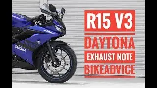 Yamaha R15 v3 Daytona Exhaust Note & Price