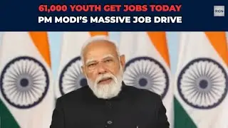 PM Modi Distributes Job Letters to 61,000 Youth | Rozgar Mela