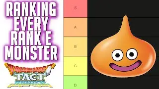 RANK E TIER LIST | Dragon Quest Tact | F2P/BUDGET