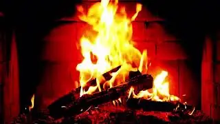 Cozy Fireplace 🔥 4K HD | Relaxing Crackling Sounds (No Music)