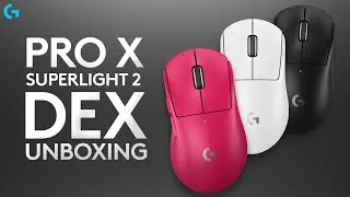 Распаковка Logitech PRO X SUPERLIGHT 2 DEX