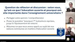 &Eacute;ducation ouverte et Ressources &eacute;ducatives libres 101