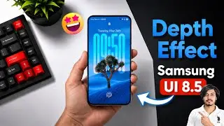 One UI 8.5 Depth Effect Wallpaper 🔥 | How To Set Depth Effect Wallpaper in Samsung | 