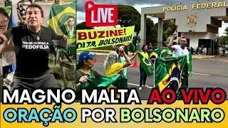 MAGNO MALTA FAZ MANIFESTA&Ccedil;&Atilde;O EM FRENTE A POL&Iacute;TICA FEDERAL E FAZ ORA&Ccedil;&Atilde;O PELA SA&Uacute;DE DE BOLSONARO