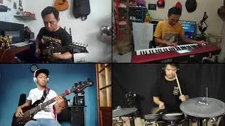 Dream Theater - Home (outro) Cover by PKY Progressive (split screen)