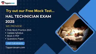 HAL TECHNICIAN Syllabus & Exam Pattern 2025, Questions and Answers #hindustan #aeronautics #limited