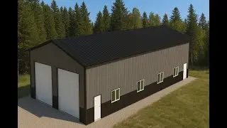 Dream 28x60 Gable Roof RV Garage: Ultimate Shop Kit [2023]